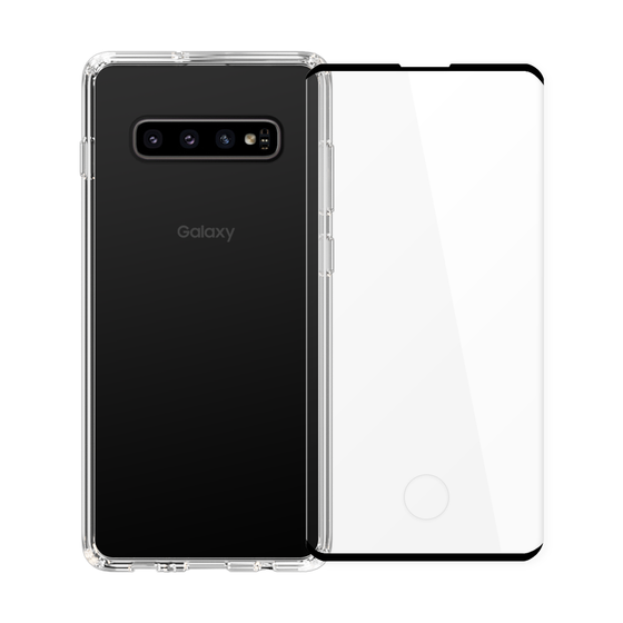 液晶保護ガラス Clear for Samsung Galaxy S10+
