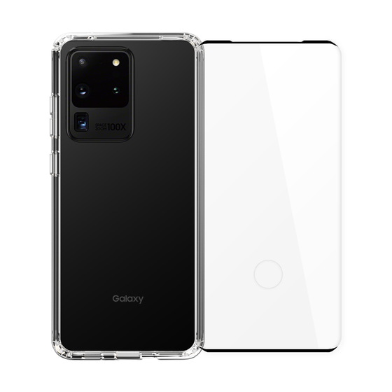 液晶保護ガラス Clear for Samsung Galaxy S20 Ultra