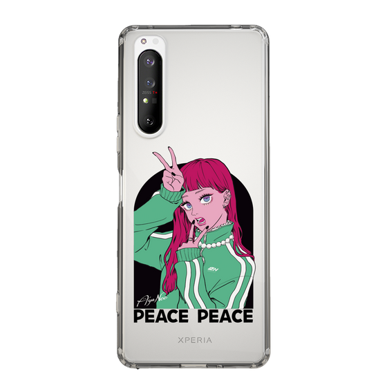 スリムプロテクションケース［ PEACE PEACE ］