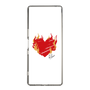 スリムプロテクションケース［ ちゃも_燃えるハート ］