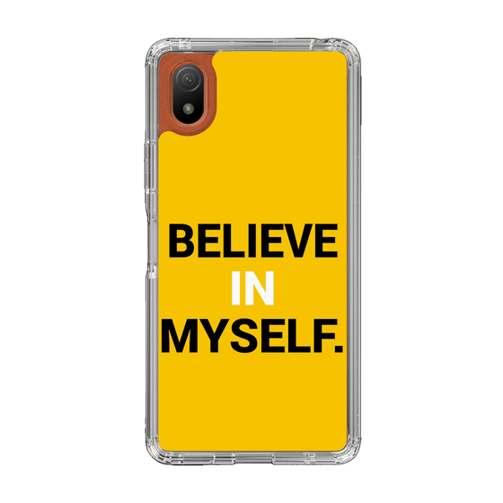 スリムプロテクションケース［ BELIEVE IN MYSELF. ］