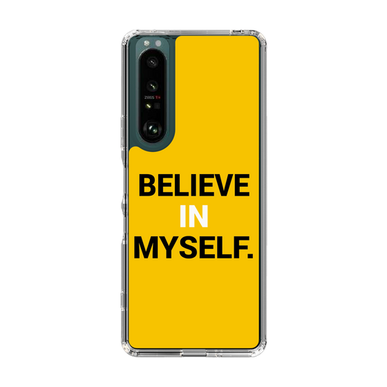 スリムプロテクションケース［ BELIEVE IN MYSELF. ］