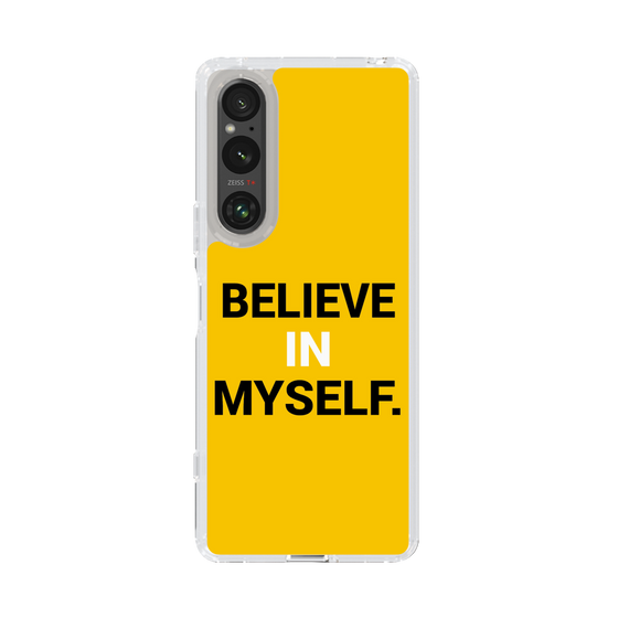 スリムプロテクションケース［ BELIEVE IN MYSELF. ］