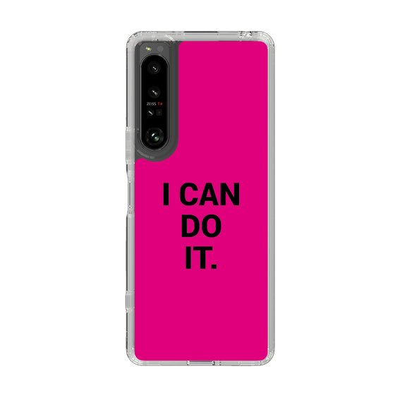 スリムプロテクションケース［ I CAN DO IT. ］