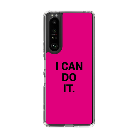 スリムプロテクションケース［ I CAN DO IT. ］