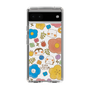 スリムプロテクションケース［ もふもちどうぶつ花柄 ］