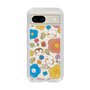 スリムプロテクションケース［ もふもちどうぶつ花柄 ］