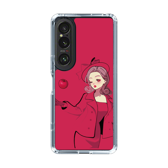 スリムプロテクションケース［ RED APPLE ］