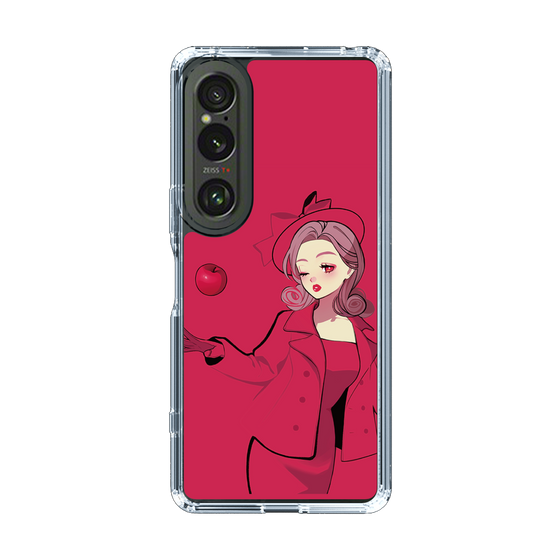 スリムプロテクションケース［ RED APPLE ］