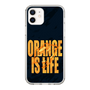 スリムプロテクションケース［ ORANGE IS LIFE black ］