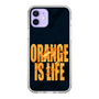 スリムプロテクションケース［ ORANGE IS LIFE black ］