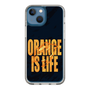スリムプロテクションケース［ ORANGE IS LIFE black ］