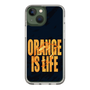 スリムプロテクションケース［ ORANGE IS LIFE black ］