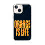 スリムプロテクションケース［ ORANGE IS LIFE black ］