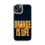 スリムプロテクションケース［ ORANGE IS LIFE black ］