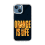 スリムプロテクションケース［ ORANGE IS LIFE black ］