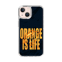 スリムプロテクションケース［ ORANGE IS LIFE black ］