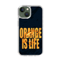スリムプロテクションケース［ ORANGE IS LIFE black ］