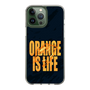 スリムプロテクションケース［ ORANGE IS LIFE black ］