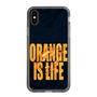 スリムプロテクションケース［ ORANGE IS LIFE black ］