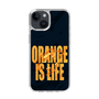 スリムプロテクションケース［ ORANGE IS LIFE black ］
