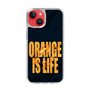 スリムプロテクションケース［ ORANGE IS LIFE black ］