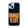 スリムプロテクションケース［ ORANGE IS LIFE black ］