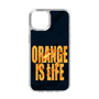 スリムプロテクションケース［ ORANGE IS LIFE black ］