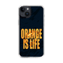 スリムプロテクションケース［ ORANGE IS LIFE black ］