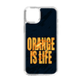 スリムプロテクションケース［ ORANGE IS LIFE black ］
