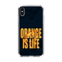 スリムプロテクションケース［ ORANGE IS LIFE black ］