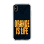 スリムプロテクションケース［ ORANGE IS LIFE black ］