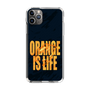 スリムプロテクションケース［ ORANGE IS LIFE black ］