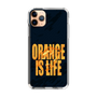 スリムプロテクションケース［ ORANGE IS LIFE black ］