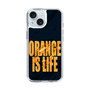 スリムプロテクションケース［ ORANGE IS LIFE black ］