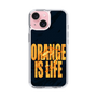 スリムプロテクションケース［ ORANGE IS LIFE black ］