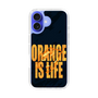 スリムプロテクションケース［ ORANGE IS LIFE black ］