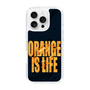 スリムプロテクションケース［ ORANGE IS LIFE black ］
