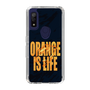 スリムプロテクションケース［ ORANGE IS LIFE black ］