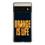 スリムプロテクションケース［ ORANGE IS LIFE black ］