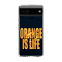 スリムプロテクションケース［ ORANGE IS LIFE black ］