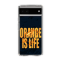 スリムプロテクションケース［ ORANGE IS LIFE black ］