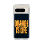 スリムプロテクションケース［ ORANGE IS LIFE black ］