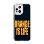 スリムプロテクションケース［ ORANGE IS LIFE black ］