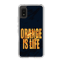 スリムプロテクションケース［ ORANGE IS LIFE black ］