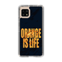 スリムプロテクションケース［ ORANGE IS LIFE black ］