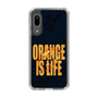スリムプロテクションケース［ ORANGE IS LIFE black ］