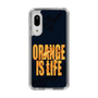 スリムプロテクションケース［ ORANGE IS LIFE black ］