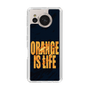 スリムプロテクションケース［ ORANGE IS LIFE black ］