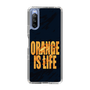 スリムプロテクションケース［ ORANGE IS LIFE black ］